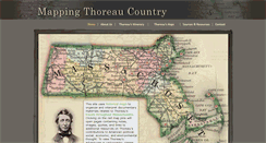Desktop Screenshot of mappingthoreaucountry.org