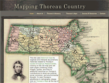 Tablet Screenshot of mappingthoreaucountry.org